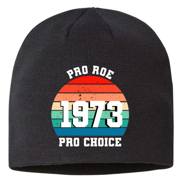 Pro Roe Pro Choice 1973 8 1/2in Sustainable Knit Beanie