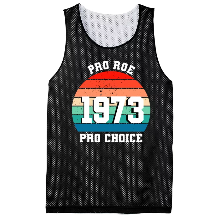 Pro Roe Pro Choice 1973 Mesh Reversible Basketball Jersey Tank