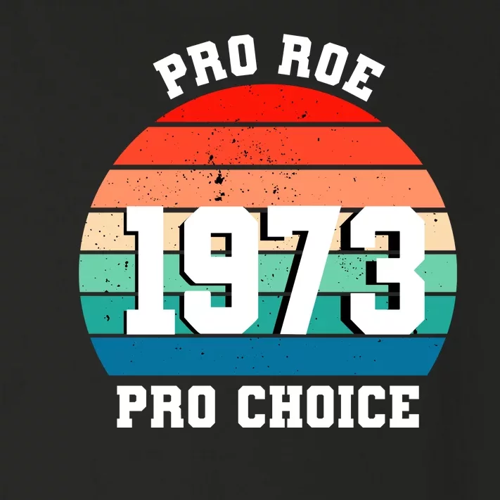 Pro Roe Pro Choice 1973 Toddler Long Sleeve Shirt