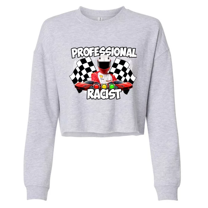 Professional Racist Cropped Pullover Crew