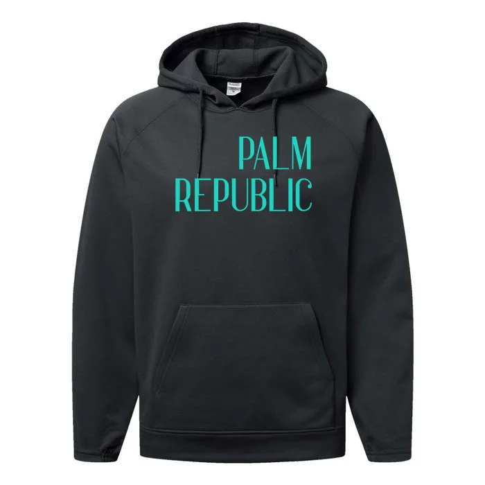 Palm Republic Performance Fleece Hoodie