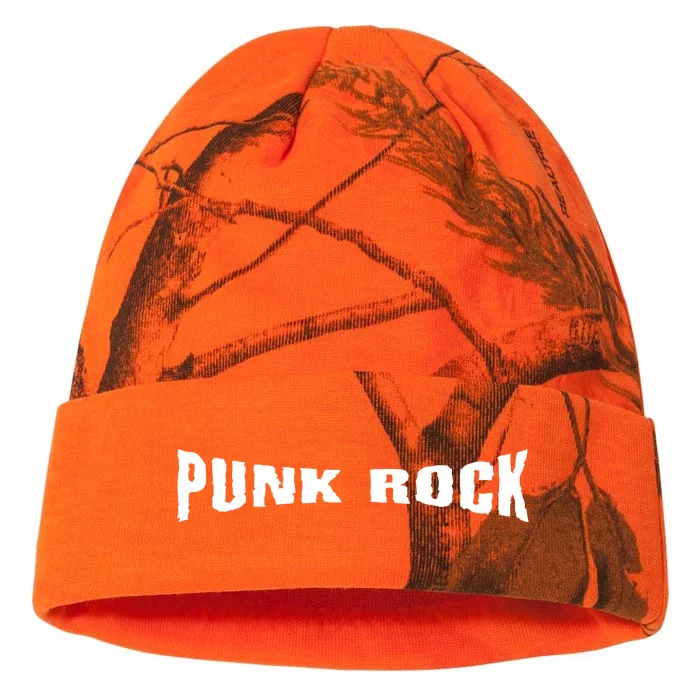 Punk Rock Kati - 12in Camo Beanie