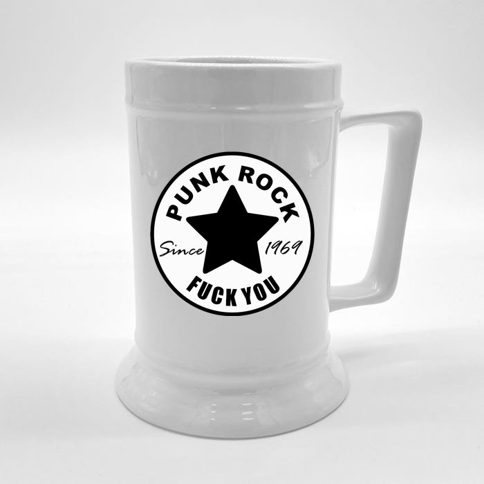 Punk Rock Front & Back Beer Stein