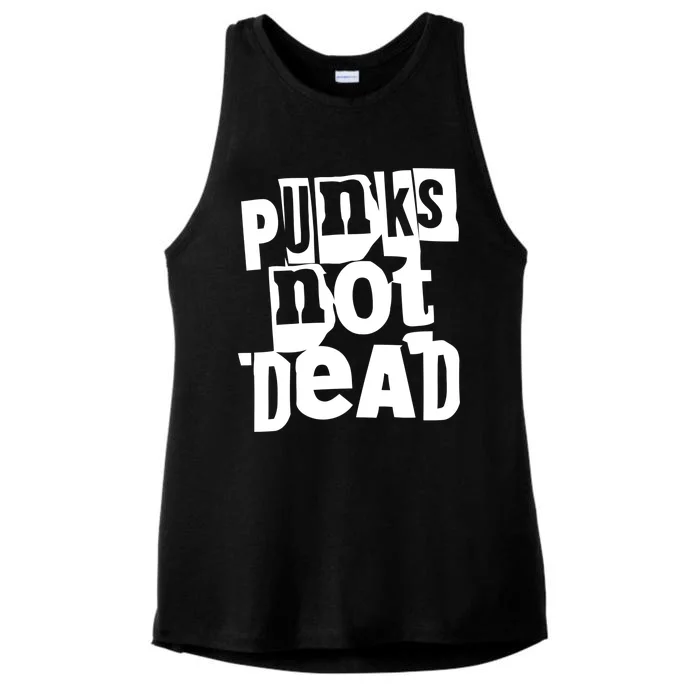 Punk Rock Ladies Tri-Blend Wicking Tank