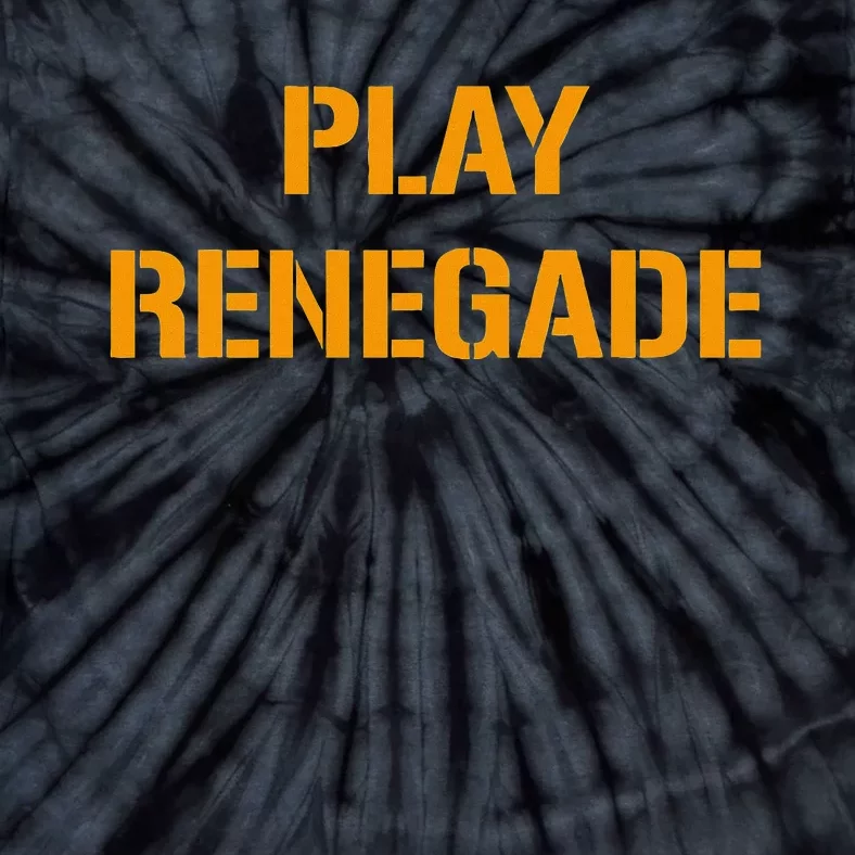 Play Renegade Pittsburgh Theme Tie-Dye T-Shirt