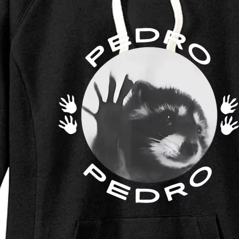 Pedro Raccoon Women's Fleece Hoodie