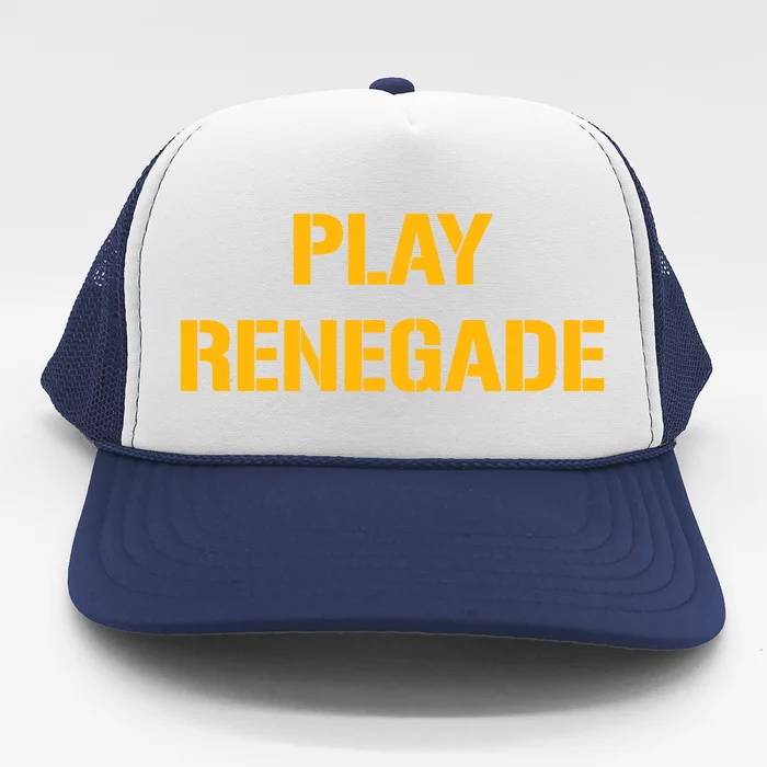 Play Renegade Trucker Hat