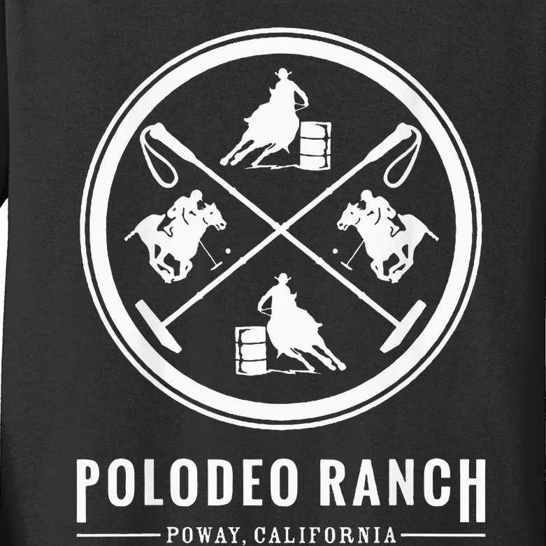 Polodeo Ranch Kids Long Sleeve Shirt