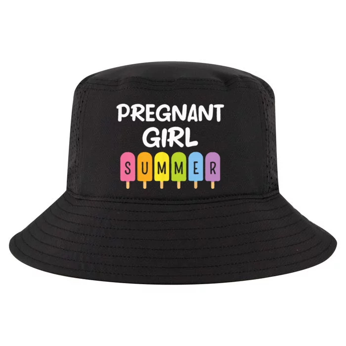 Pregnancy Reveal Pregnant Summer Baby Shower Cool Comfort Performance Bucket Hat