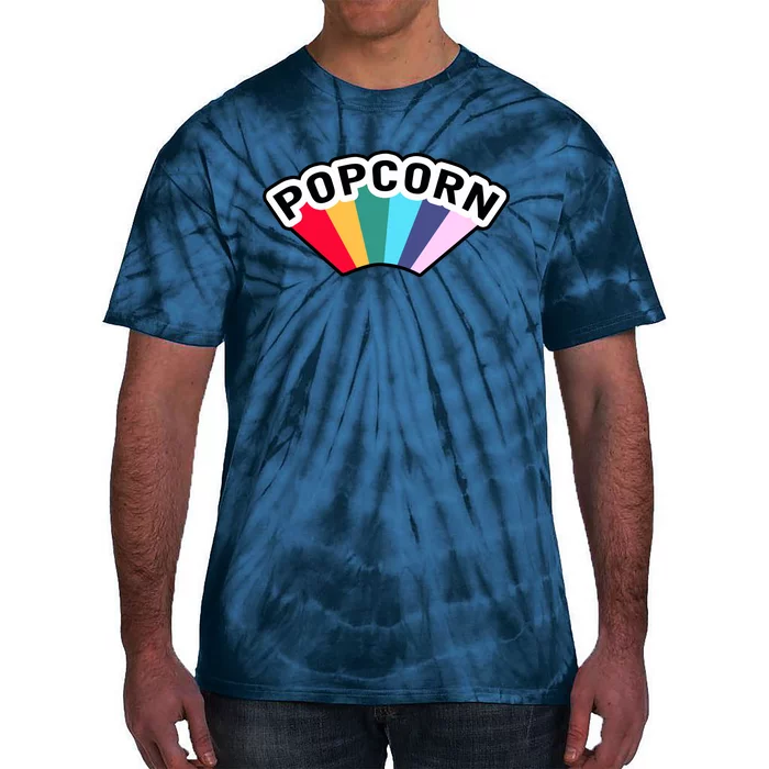 Popcorn Rainbow Tie-Dye T-Shirt