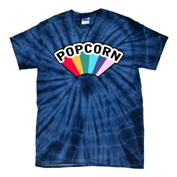 Popcorn Rainbow Tie-Dye T-Shirt