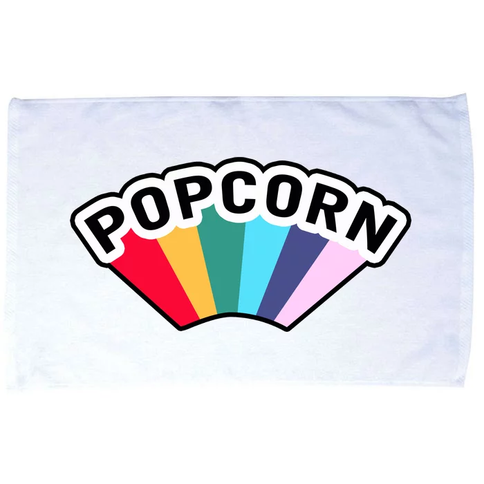 Popcorn Rainbow Microfiber Hand Towel