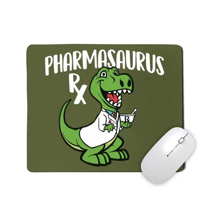 Pharmasaurus Rx Pharmacist Pharmacy Technician Apothecary Mousepad