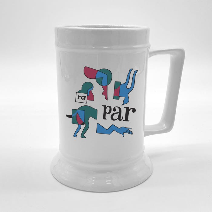 Parra Rug Pull Front & Back Beer Stein