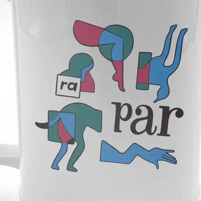 Parra Rug Pull Front & Back Beer Stein