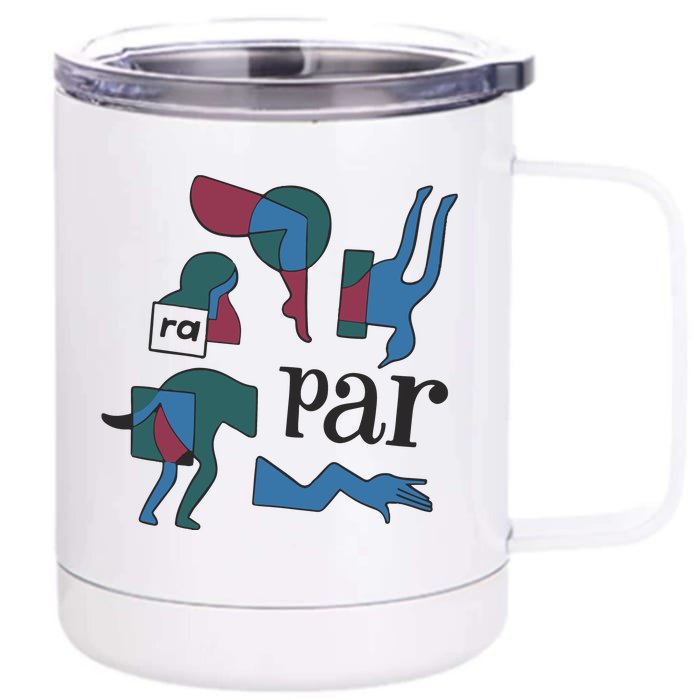 Parra Rug Pull Front & Back 12oz Stainless Steel Tumbler Cup