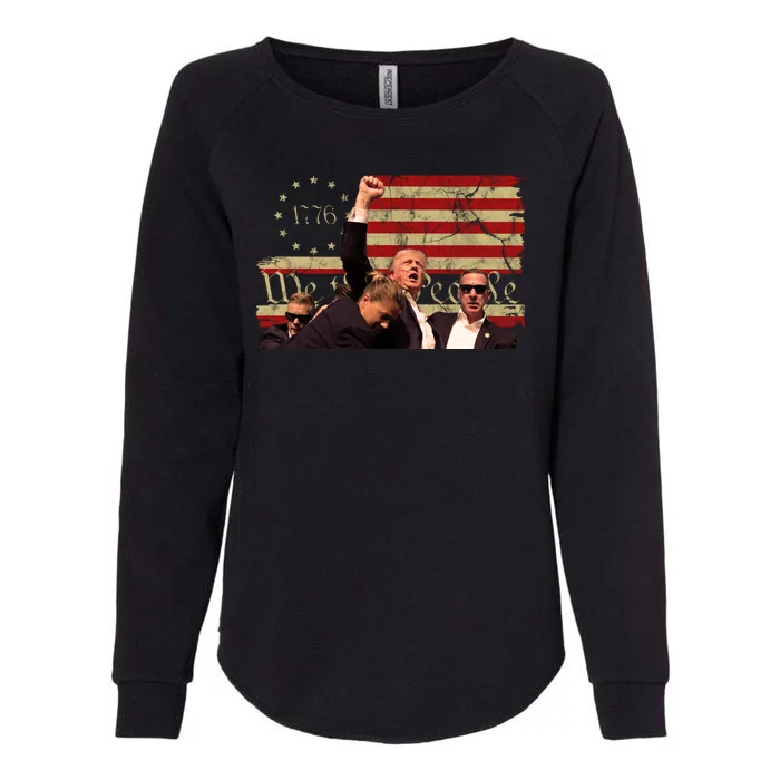 Pennsylvania Rally Pro Donald Trump Vintage Usa 2024 Womens California Wash Sweatshirt