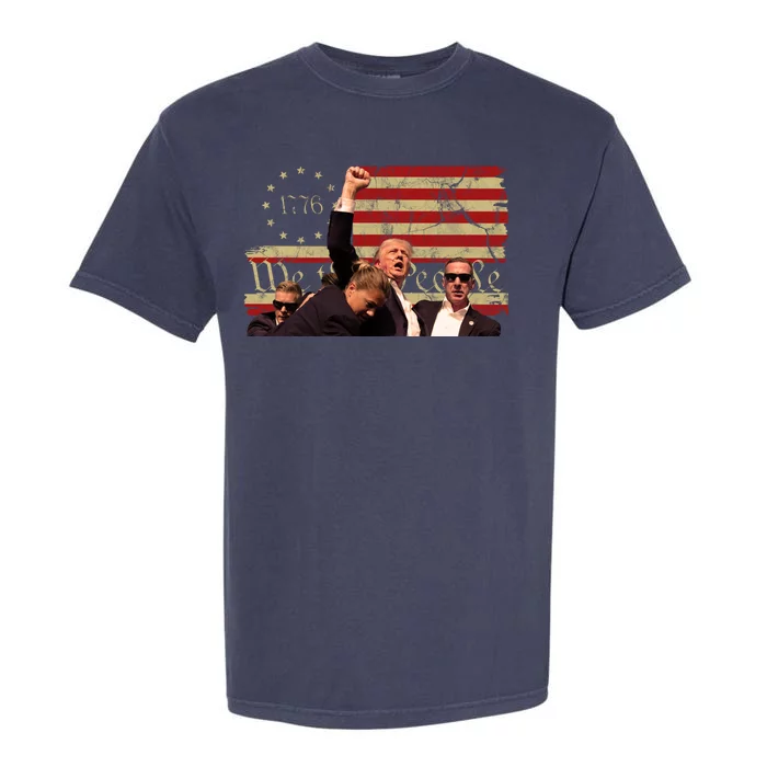 Pennsylvania Rally Pro Donald Trump Vintage Usa 2024 Garment-Dyed Heavyweight T-Shirt