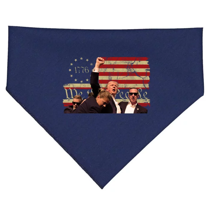 Pennsylvania Rally Pro Donald Trump Vintage Usa 2024 USA-Made Doggie Bandana