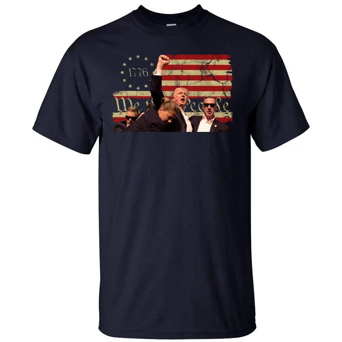 Pennsylvania Rally Pro Donald Trump Vintage Usa 2024 Tall T-Shirt