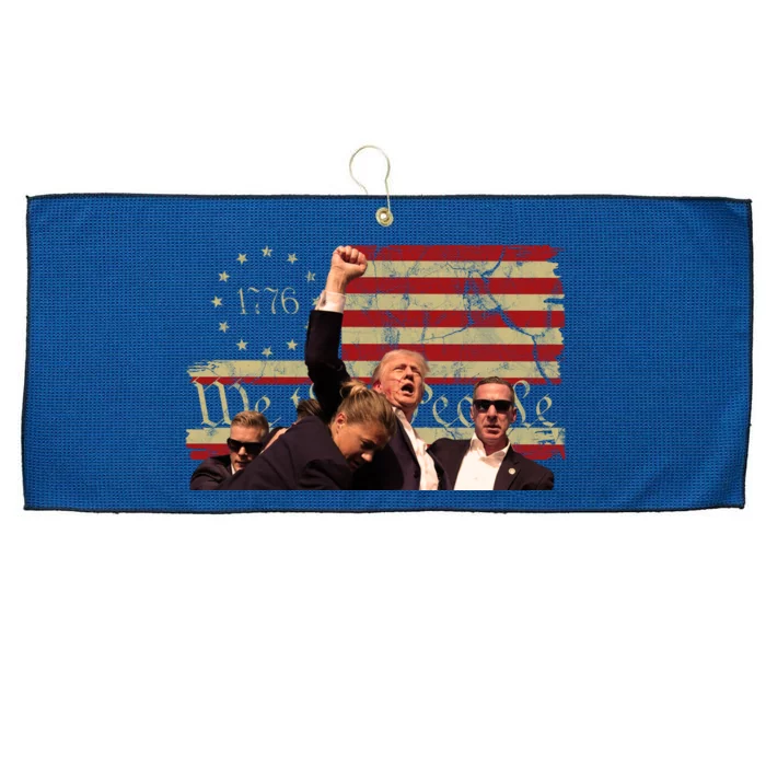 Pennsylvania Rally Pro Donald Trump Vintage Usa 2024 Large Microfiber Waffle Golf Towel