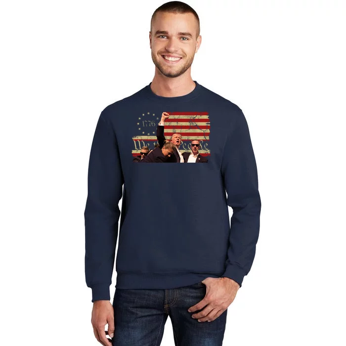 Pennsylvania Rally Pro Donald Trump Vintage Usa 2024 Tall Sweatshirt