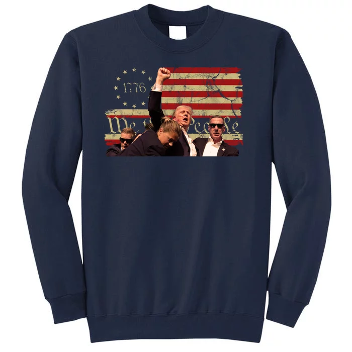 Pennsylvania Rally Pro Donald Trump Vintage Usa 2024 Tall Sweatshirt