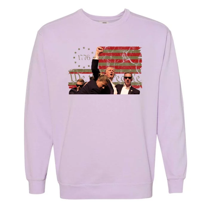 Pennsylvania Rally Pro Donald Trump Vintage Usa 2024 Garment-Dyed Sweatshirt