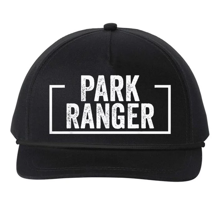 Park Ranger Snapback Five-Panel Rope Hat