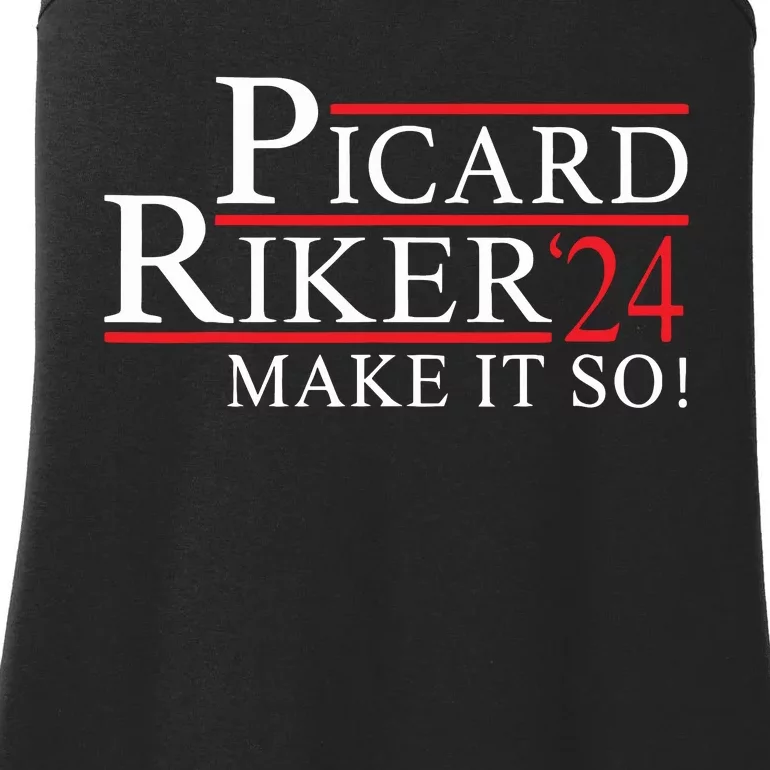 Picard Riker President 2024 Ladies Essential Tank