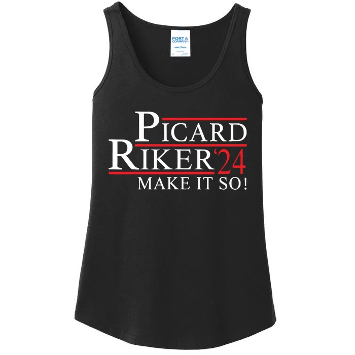 Picard Riker President 2024 Ladies Essential Tank