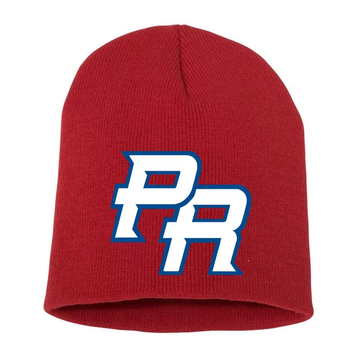 Puerto Rico PR Short Acrylic Beanie