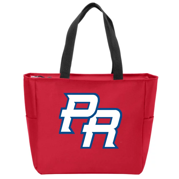 Puerto Rico PR Zip Tote Bag