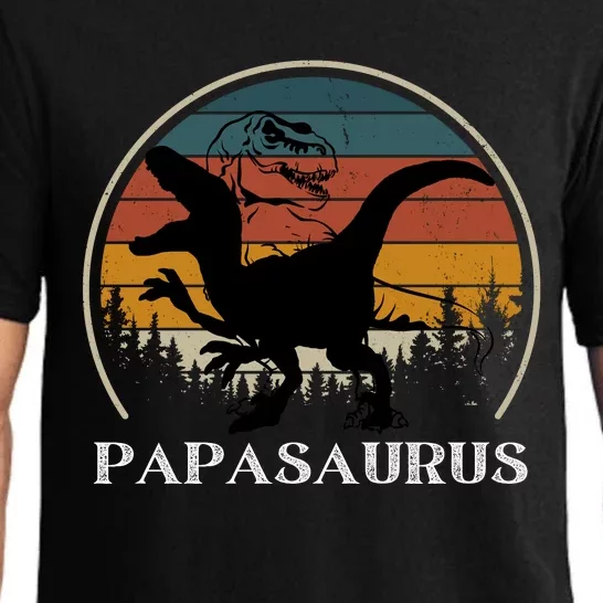 Papasaurus Retro Pajama Set