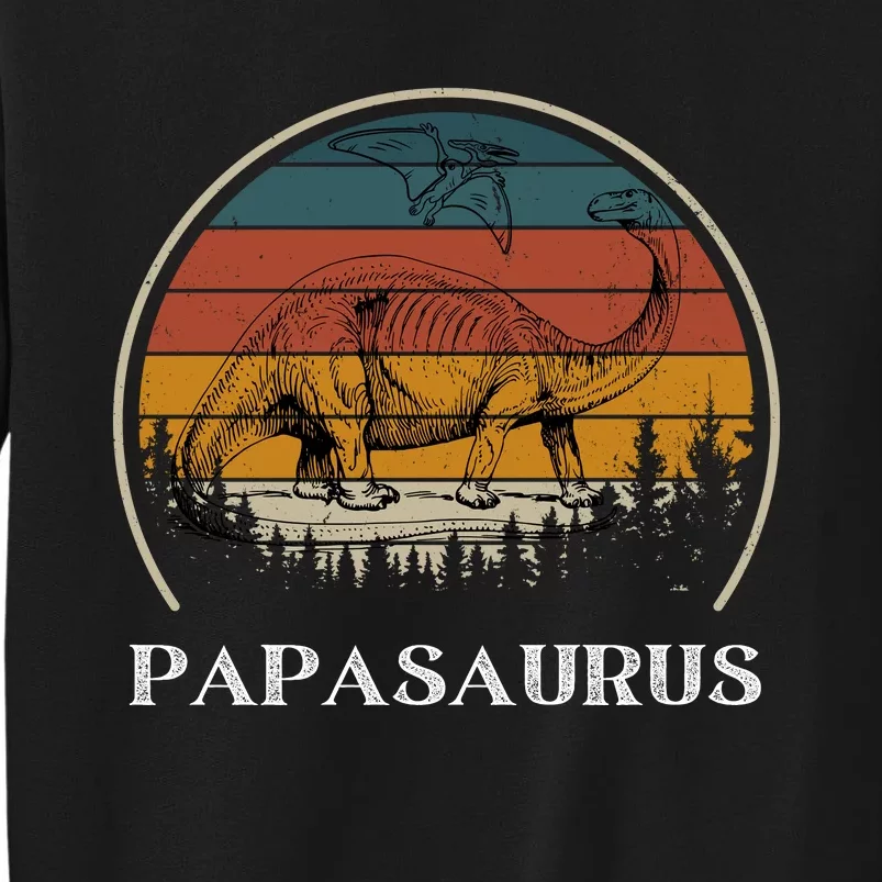 Papasaurus Retro Sweatshirt