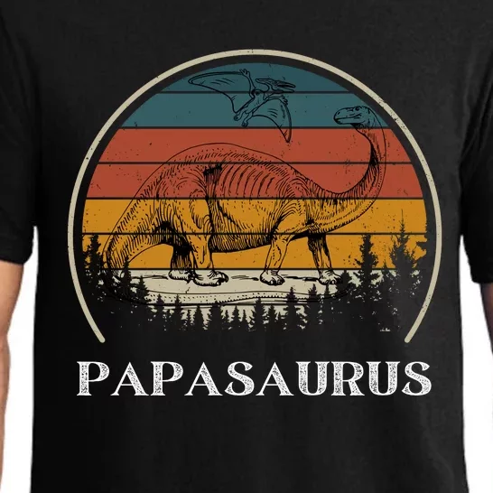 Papasaurus Retro Pajama Set