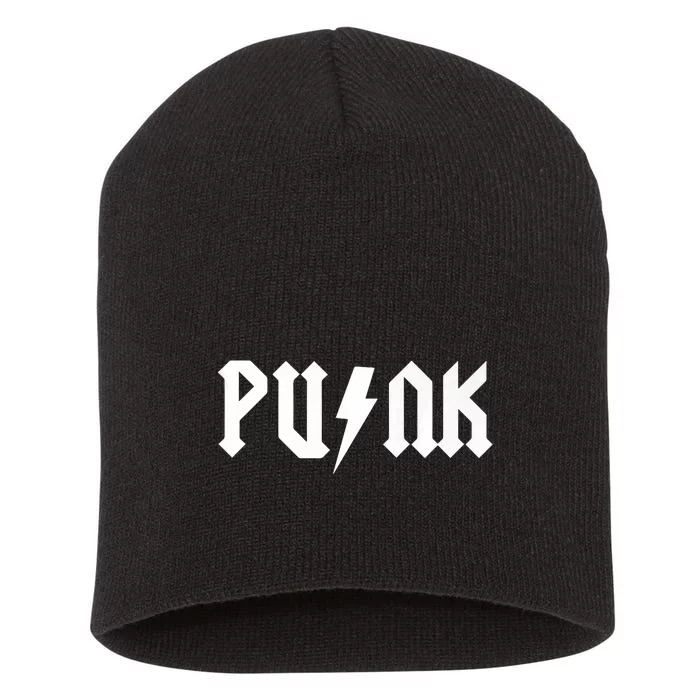 Punk Rock Short Acrylic Beanie