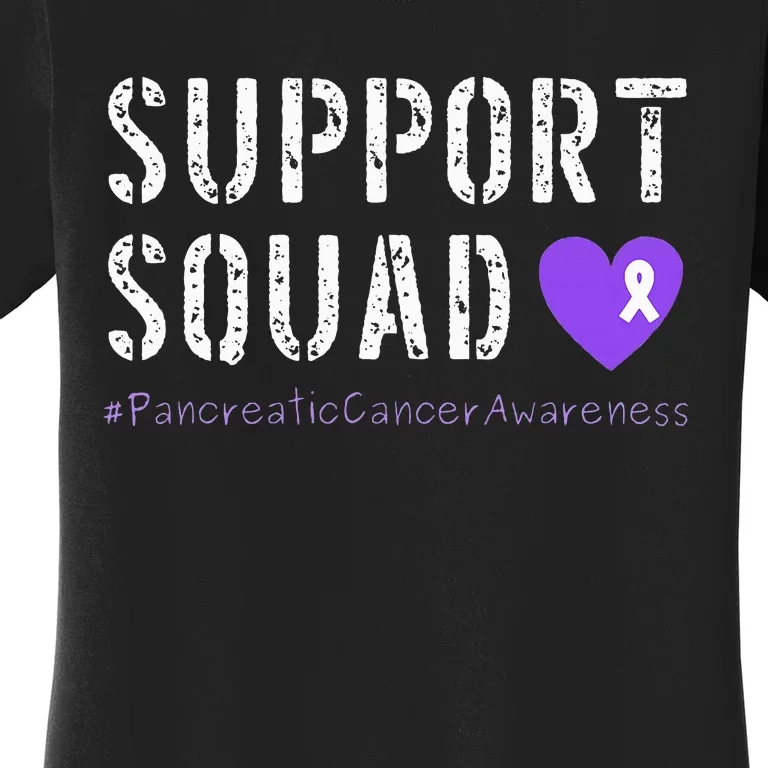 Purple Ribbon Pancreatic Cancer Awareness Women's T-Shirt