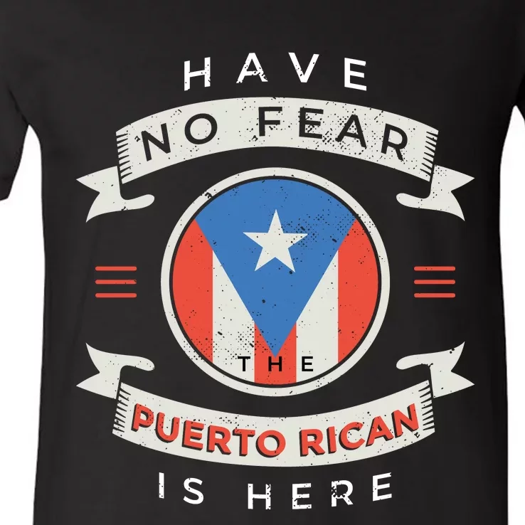 Puerto Rican V-Neck T-Shirt