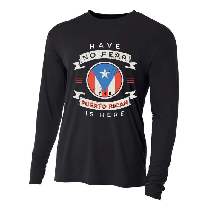 Puerto Rican Cooling Performance Long Sleeve Crew