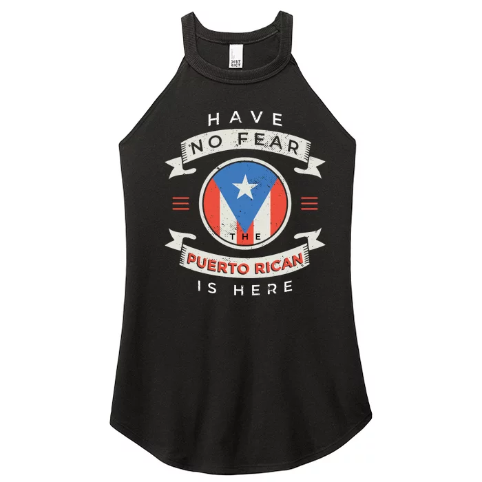 Puerto Rican Women’s Perfect Tri Rocker Tank