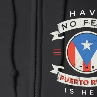 Puerto Rican Full Zip Hoodie