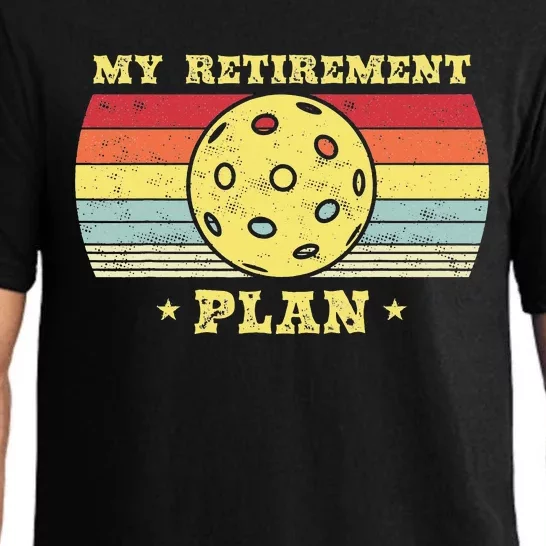 Pickleball Retirement Plan Funny Pickleball Pajama Set