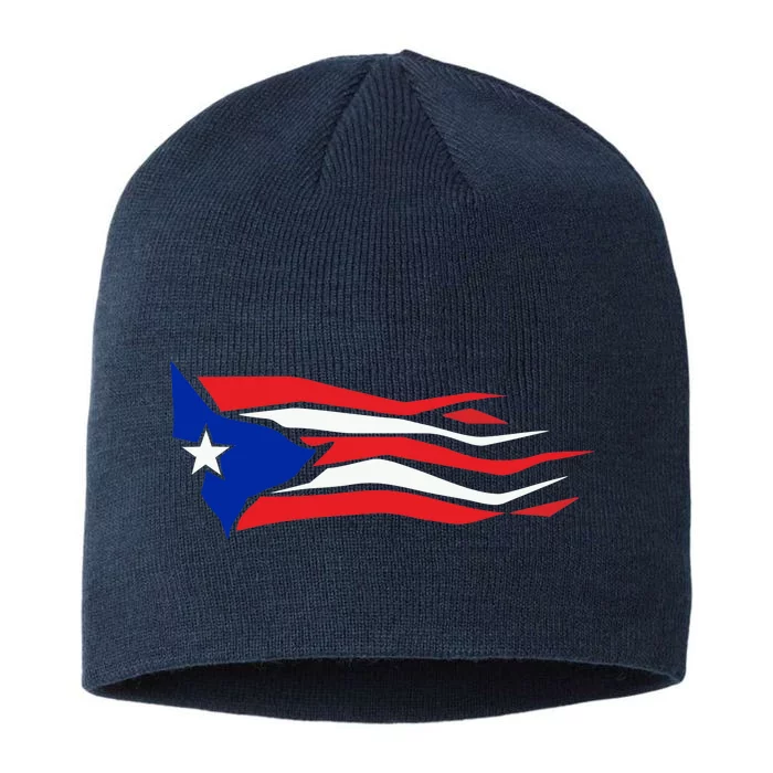 Puerto Rico 8 1/2in Sustainable Knit Beanie