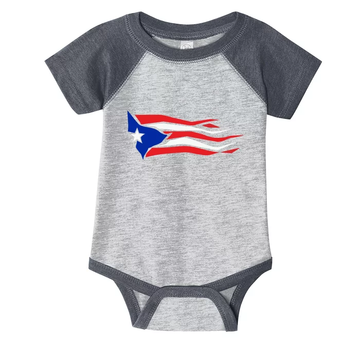 Puerto Rico Infant Baby Jersey Bodysuit