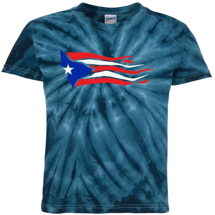 Puerto Rico Kids Tie-Dye T-Shirt