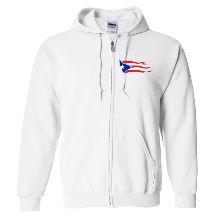 Puerto Rico Full Zip Hoodie