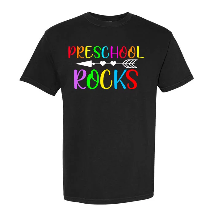 Preschool Rocks Garment-Dyed Heavyweight T-Shirt