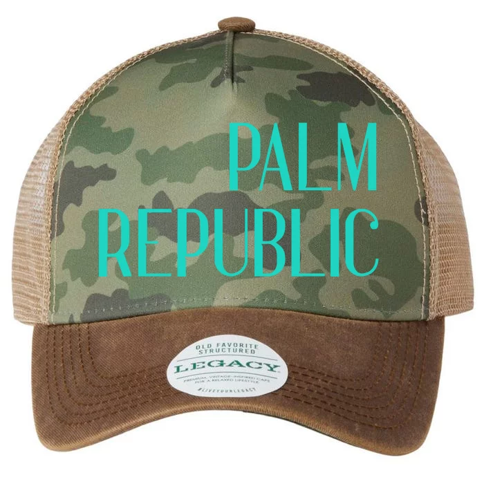 Palm Republic Legacy Tie Dye Trucker Hat