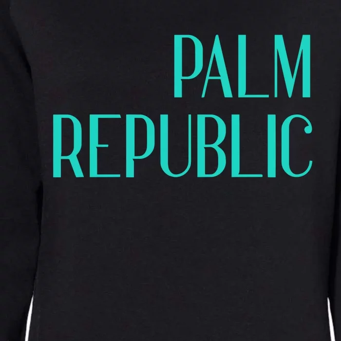 Palm Republic Womens California Wash Sweatshirt